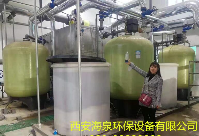 陕西铜川黄陵热力公司100T软化水设备